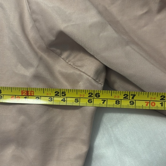 Eloquii Blush Utility Jacket SZ 16 plus size w/hood puffy sleeve cropped NWT - Picture 5 of 12